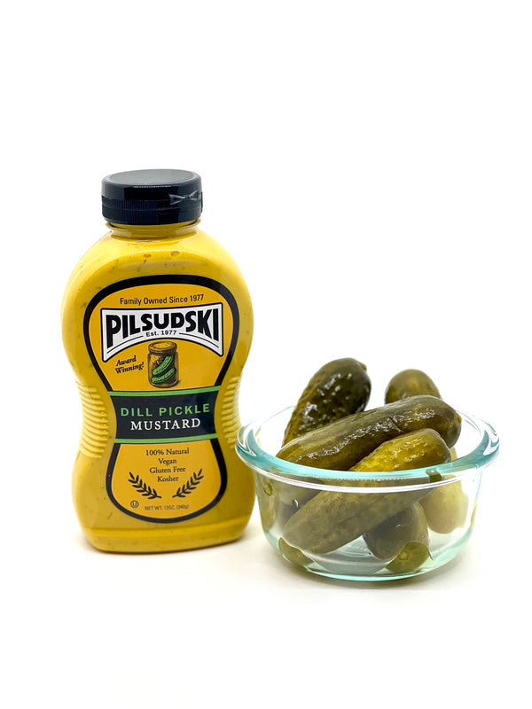 Dill Pickle Mustard - All Natural, Gluten Free, Vegan & Kosher