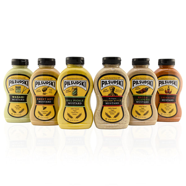 Pilsudski Mix & Match Variety Mustard 12 Pack