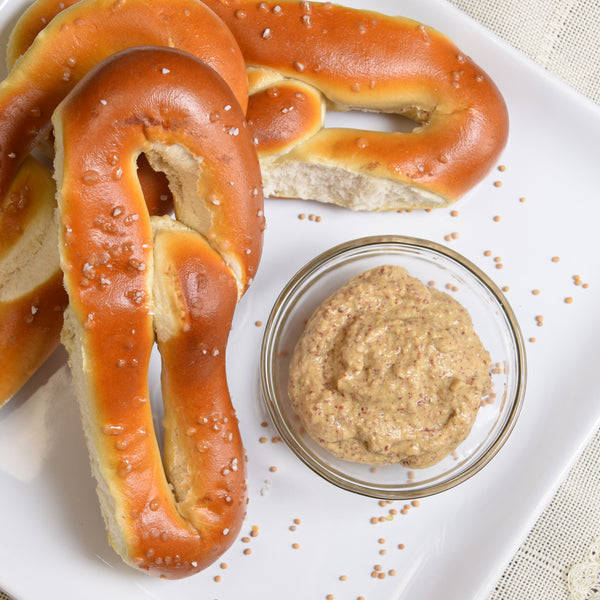 Polish Style Mustard with Horseradish - All Natural, Gluten Free, Vegan & Kosher