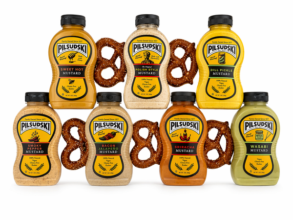 Pilsudski Mix & Match Variety Mustard 12 Pack