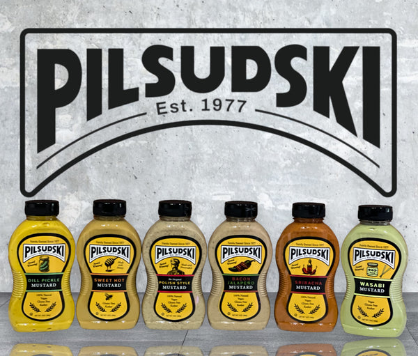 Pilsudski Mix & Match Variety Mustard Pack 12 pack