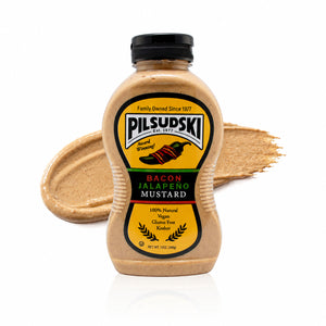 Bacon Jalapeño Mustard - All Natural, Gluten Free, Vegan, Kosher