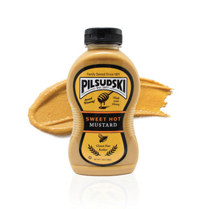 Sweet Hot Mustard with Honey - Gluten Free & Kosher